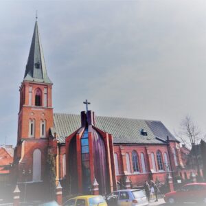 katedra Ełk, zabytek, atrakcja- kościół św. Wojciecha